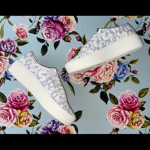 NWOT Open Edit Landyn Pattern Play Platform Sneakers - Picture 8 of 9